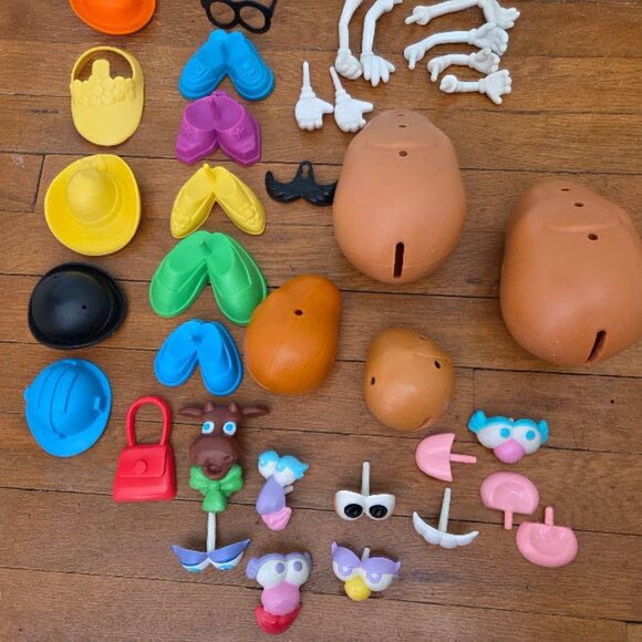 Hasbro Vintage Mr/Mrs Potato Head Accessories Lot - Picture 7 of 9